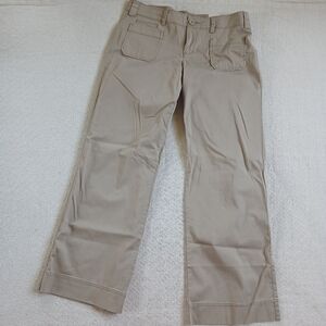 aeo ♡ y2k wide leg patch low rise pants american eagle vintage 12 office siren